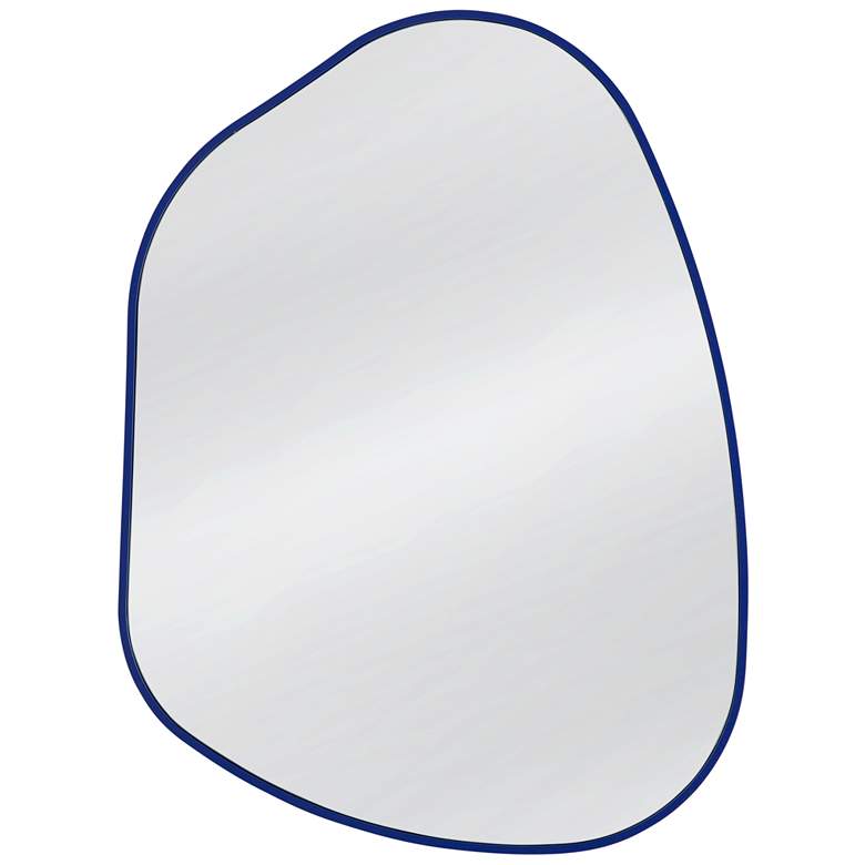 Image 1 Ash 30" x 40" Navy Wall Mirror