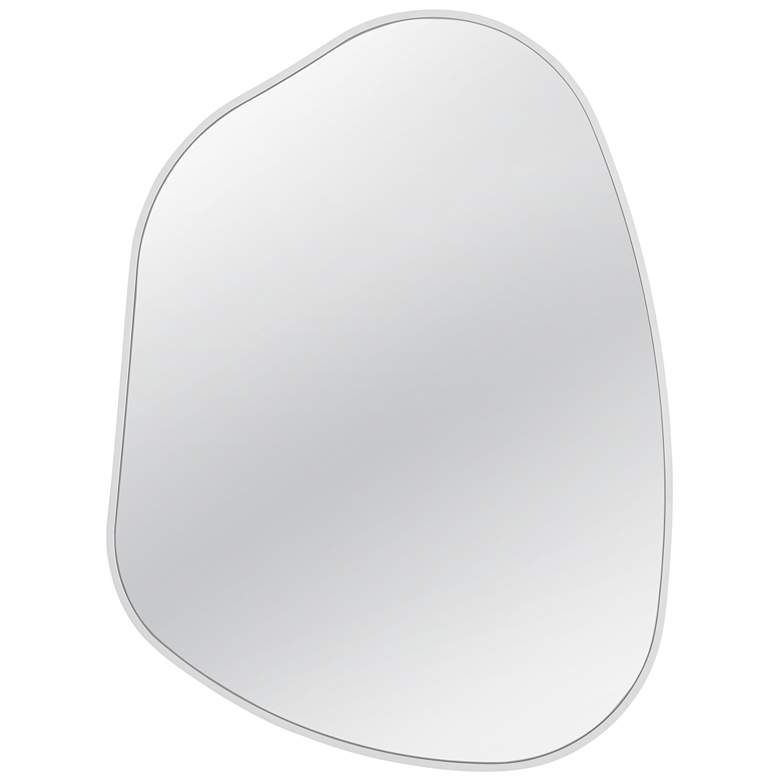 Image 1 Ash 30" x 40" White Wall Mirror