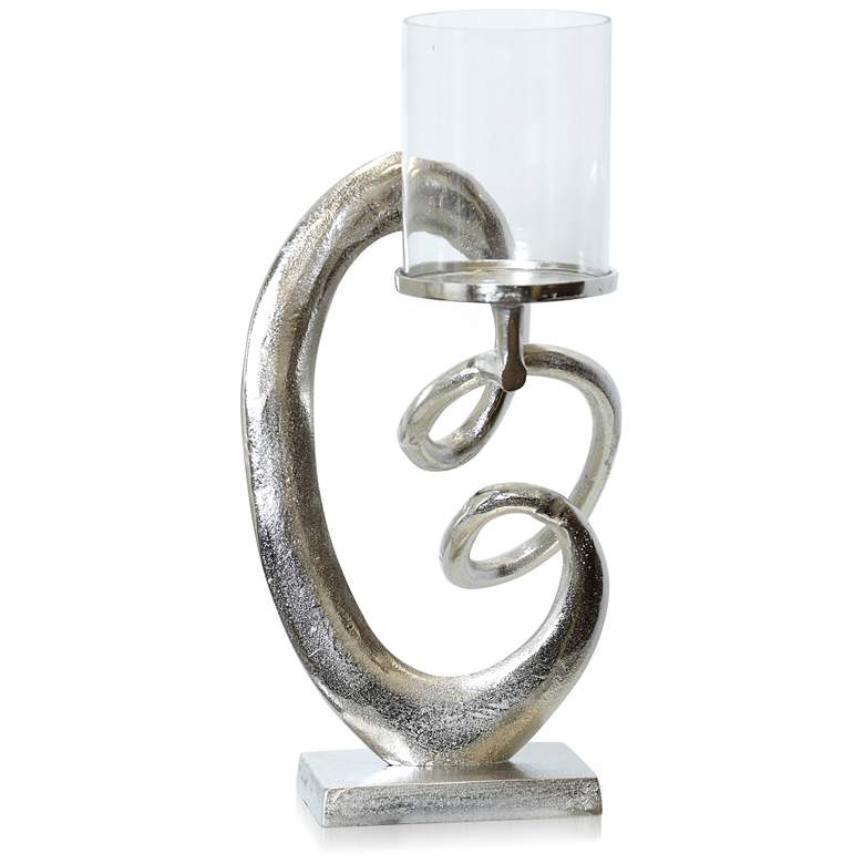 Image 1 Asha - 1 Light Swirl Candle Stand