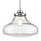 Asha 12" Wide Pewter Mini Pendant