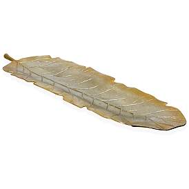 Image1 of Asha - Decorative Leaf Dish - Large