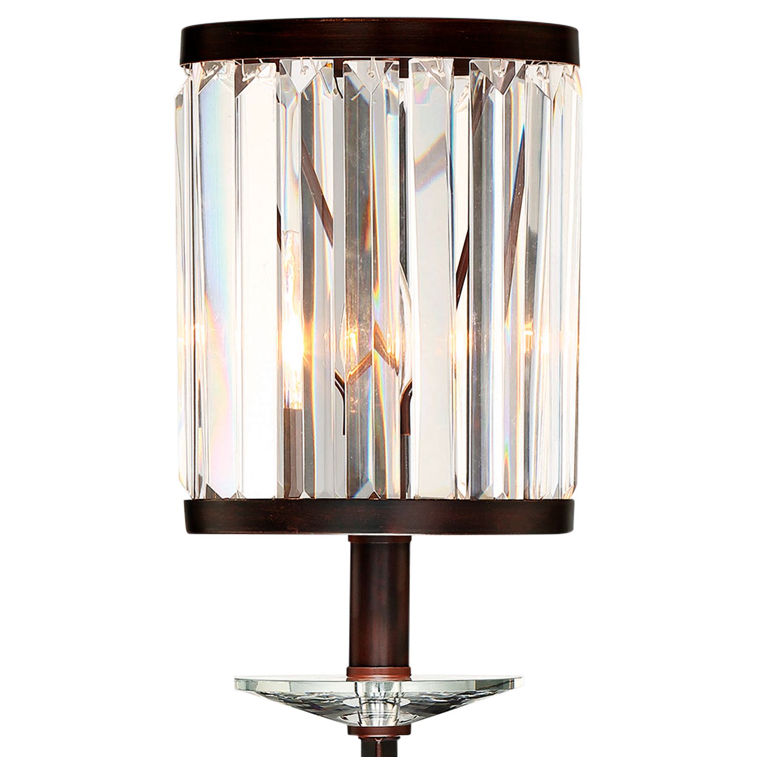 Image 2 Ashbourne 1-Light Wall Sconce in Mohican Bronze more views