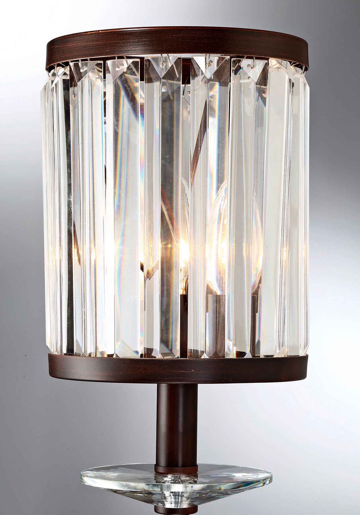 Image 3 Ashbourne 1-Light Wall Sconce in Mohican Bronze more views