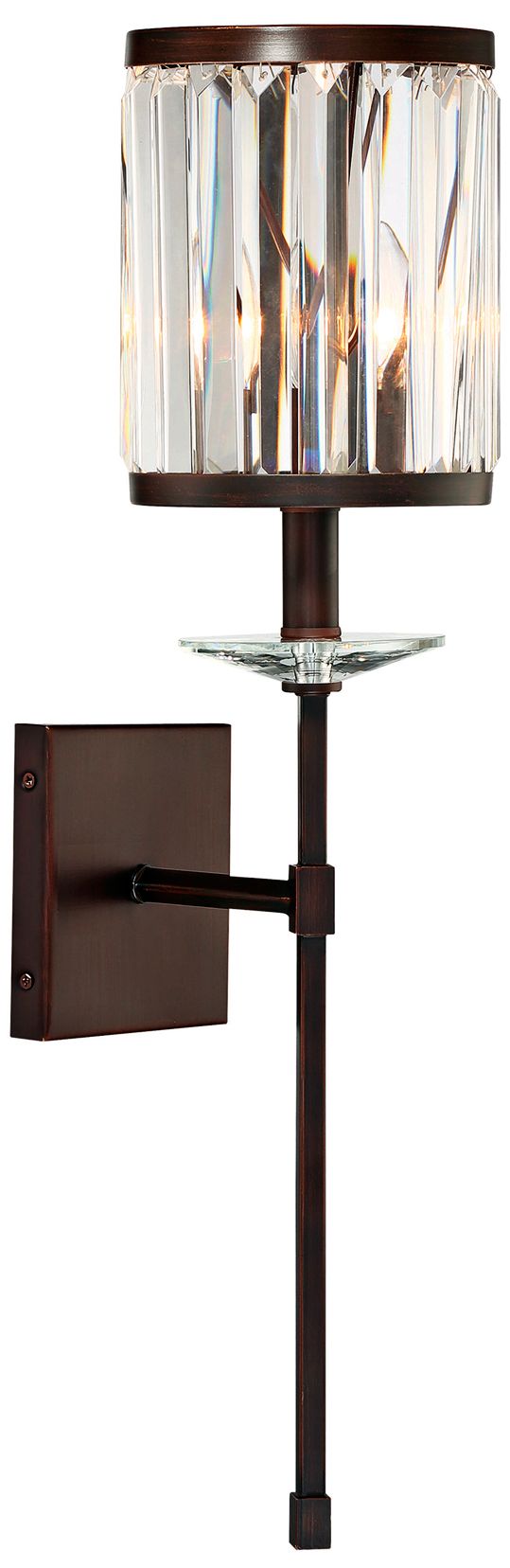 Image 6 Ashbourne 1-Light Wall Sconce in Mohican Bronze more views