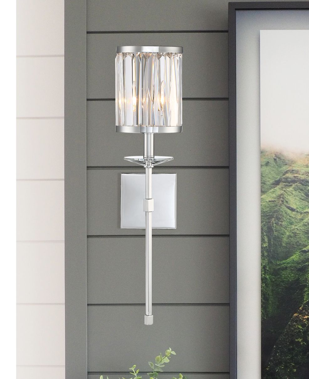 Thumbnail1 of Ashbourne 1-Light Wall Sconce in Polished Chrome