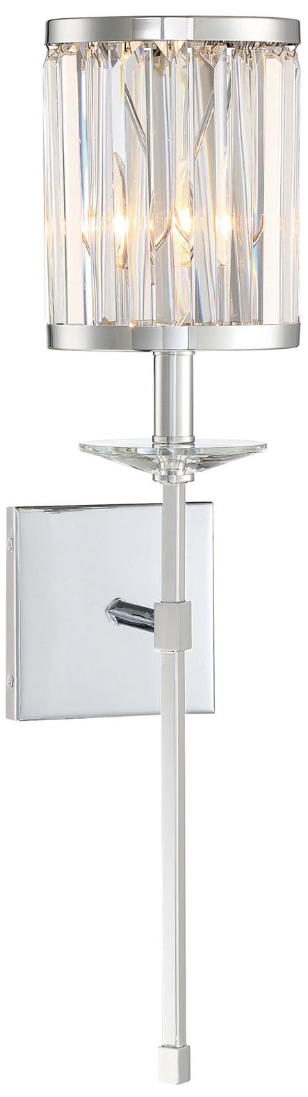 Thumbnail4 of Ashbourne 1-Light Wall Sconce in Polished Chrome more views