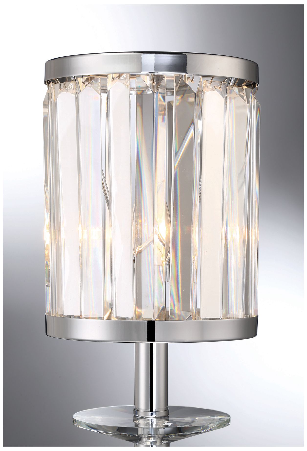 Ashbourne 1-Light Wall Sconce in Polished Chrome