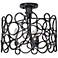 Ashbourne 16 1/4" Wide Vintage Iron Ceiling Light