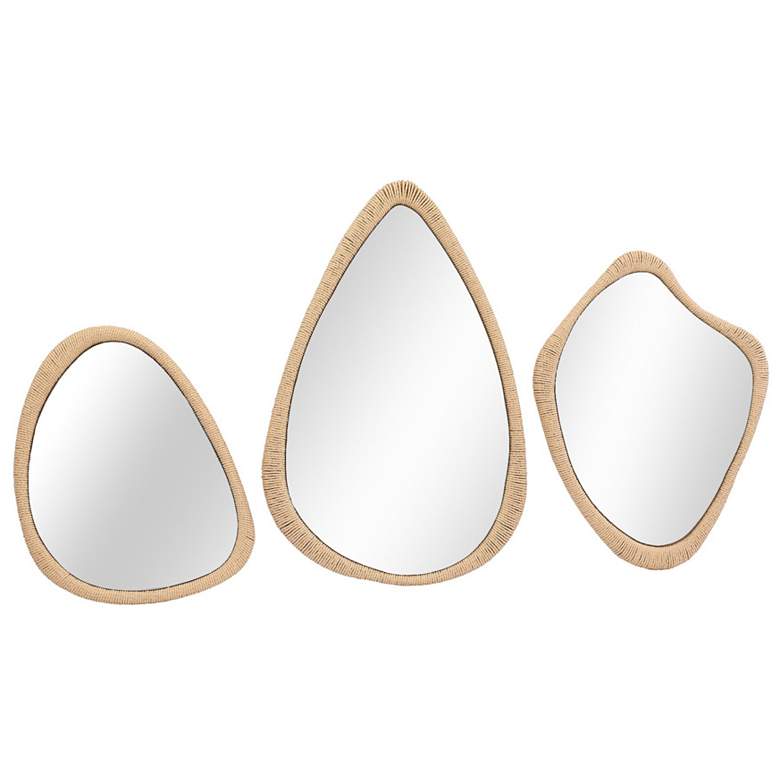 Image 1 Ashby Wall Mirror Set with Wooden Frames