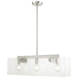 Image1 of Ashcroft 3 Light Brushed Nickel Chandelier