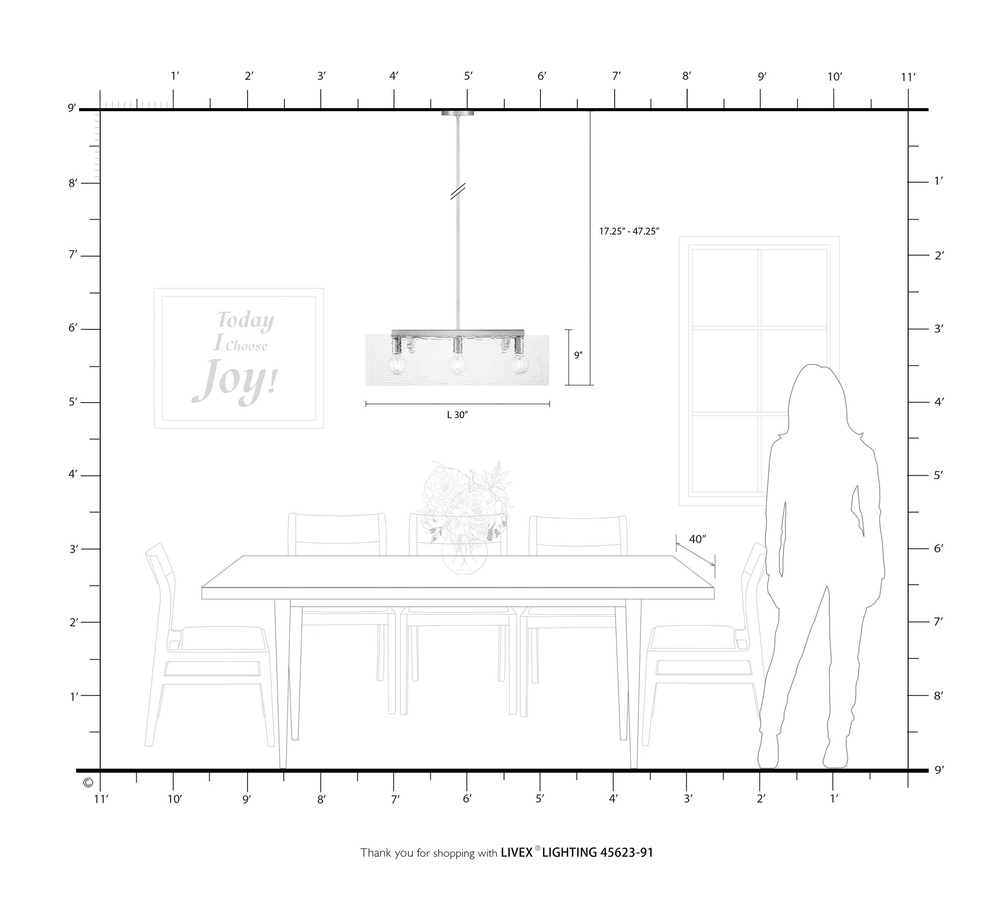 Ashcroft 3 Light Brushed Nickel Chandelier