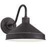 2_Ashe 10" High Iron Black Outdoor Wall Light