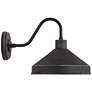 7_Ashe 10" High Iron Black Outdoor Wall Light more views