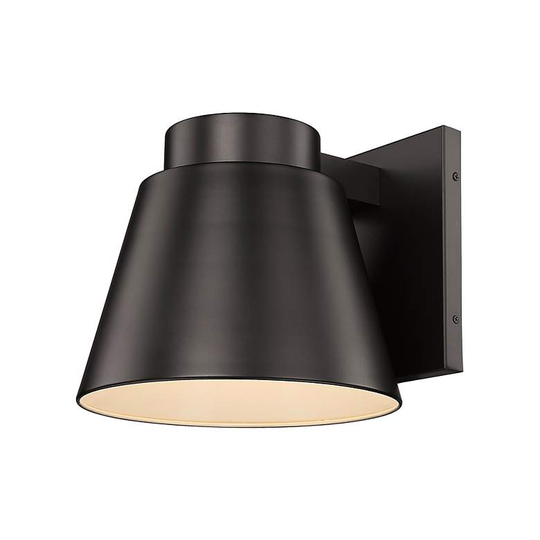 Image 6 Asher 11" High Oil-Rubbed Bronze LED Outdoor Wall Light more views