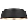 1_Asher 14 1/2" Wide Midnight Black Ceiling Light