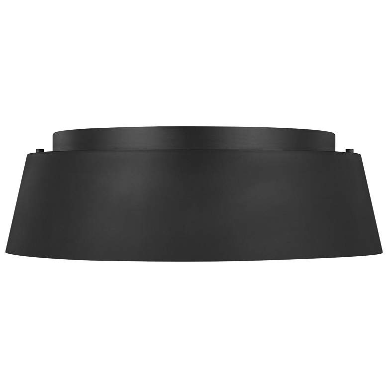 Image 2 Asher 14 1/2" Wide Midnight Black Ceiling Light more views