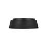 3_Asher 14 1/2" Wide Midnight Black Ceiling Light more views