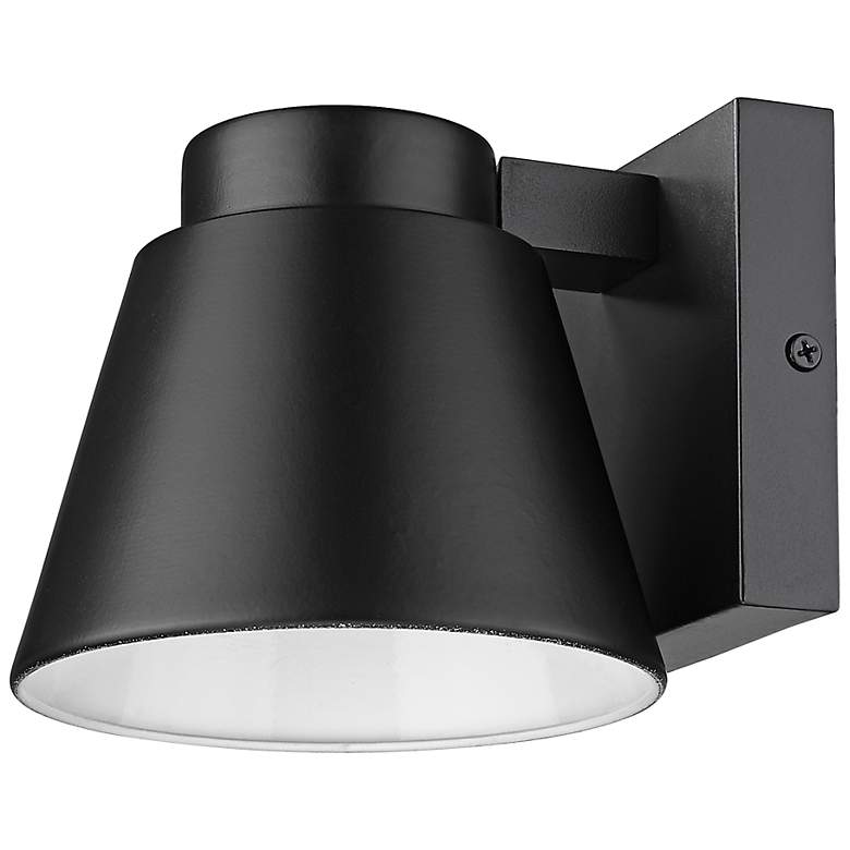 Image 3 Asher 5" High Rubbed Bronze LED Outdoor Wall Light