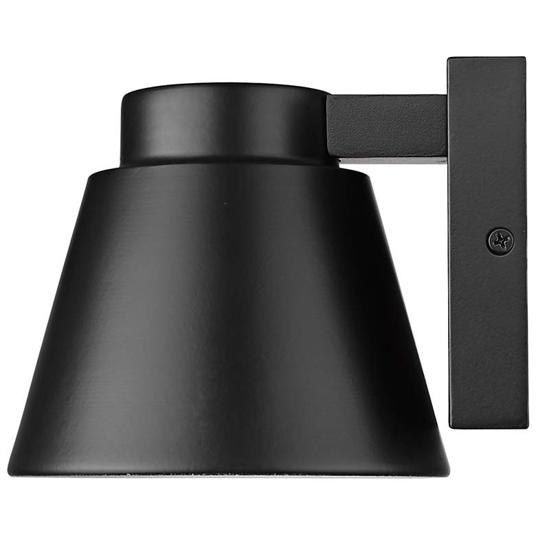 Image 4 Asher 5" High Rubbed Bronze LED Outdoor Wall Light more views