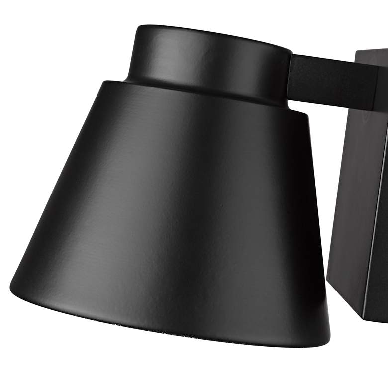 Image 5 Asher 5" High Rubbed Bronze LED Outdoor Wall Light more views