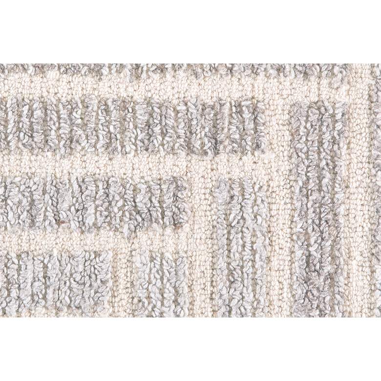 Image 5 Asher 8638768 5'x8' Gray Ivory Diamond Medallion Area Rug more views
