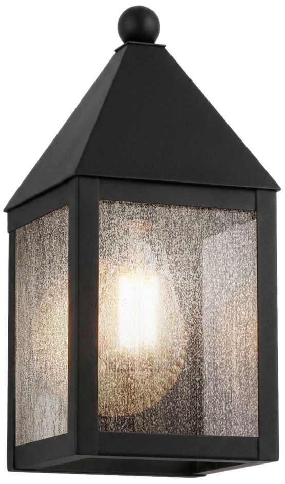 Ashford - 1 Light - 11 inch - Matte Black - Solid Brass - Sconce