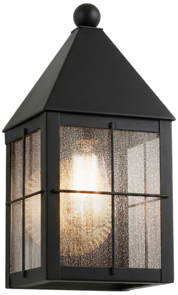 Ashford - 1 Light - 11 inch - Matte Black - Solid Brass - Sconce