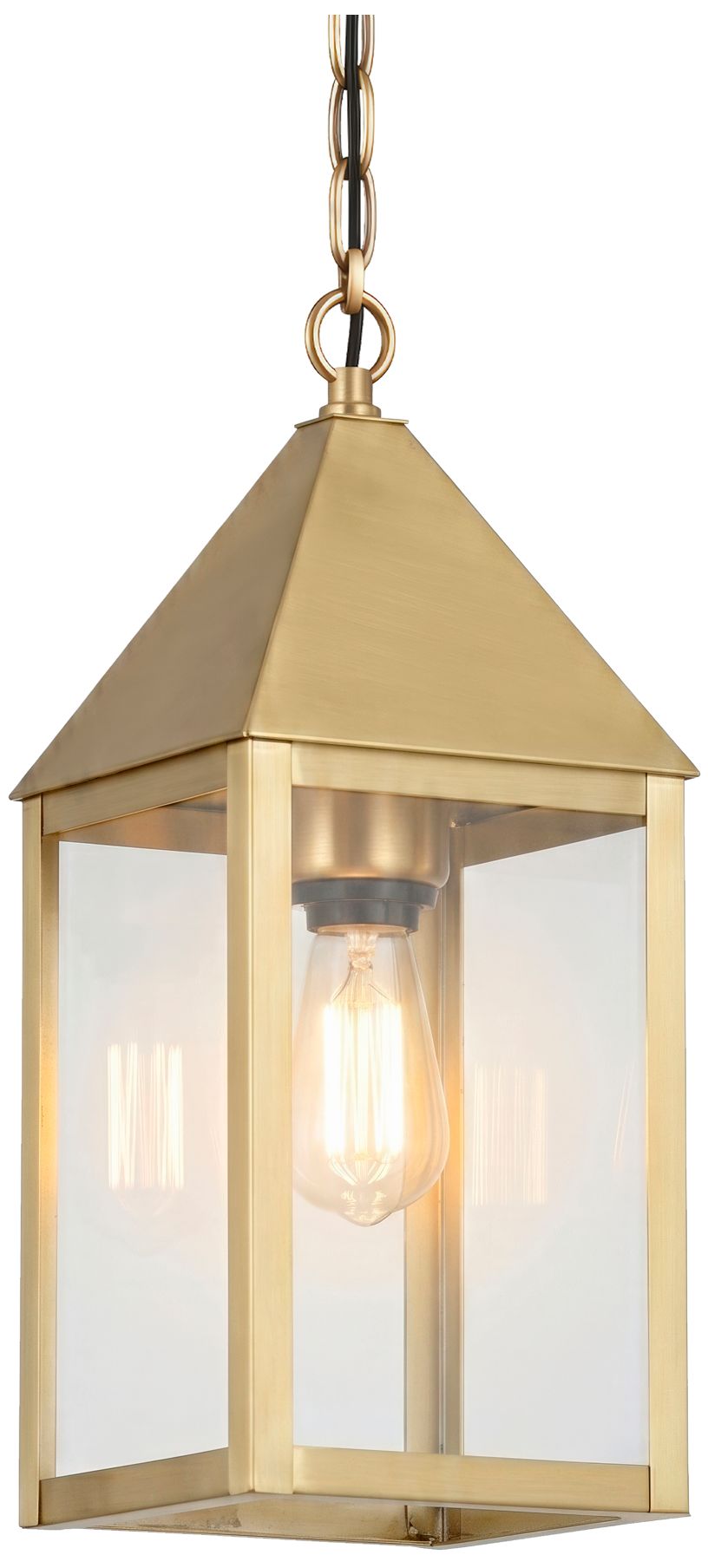 Ashford - 1 Light - 14 inch - Antique Brass - Solid Brass - Pendant