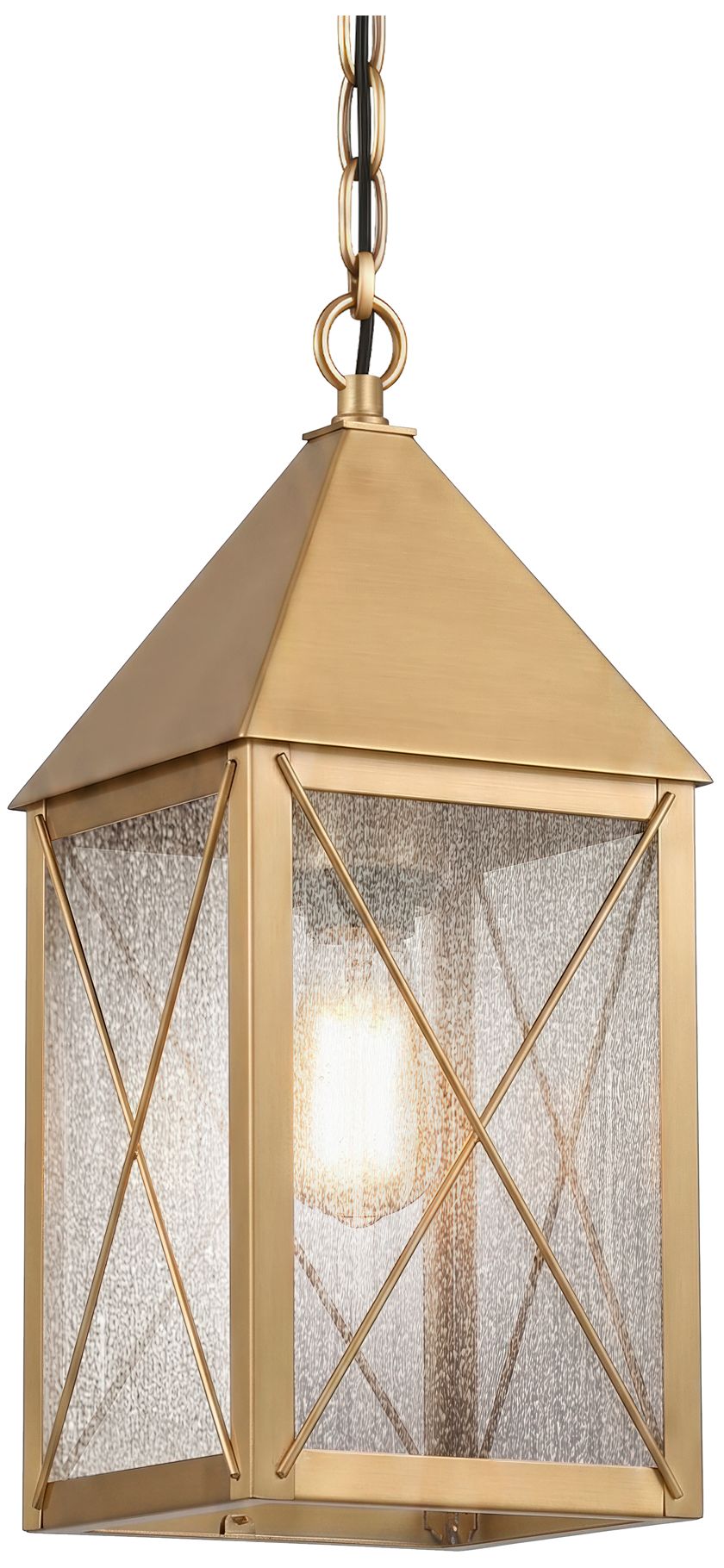 Ashford - 1 Light - 14 inch - Antique Brass - Solid Brass - Pendant