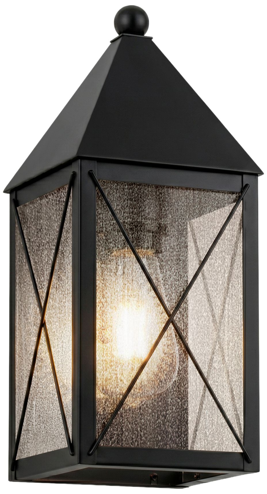 Ashford - 1 Light - 14 inch - Matte Black - Solid Brass - Sconce