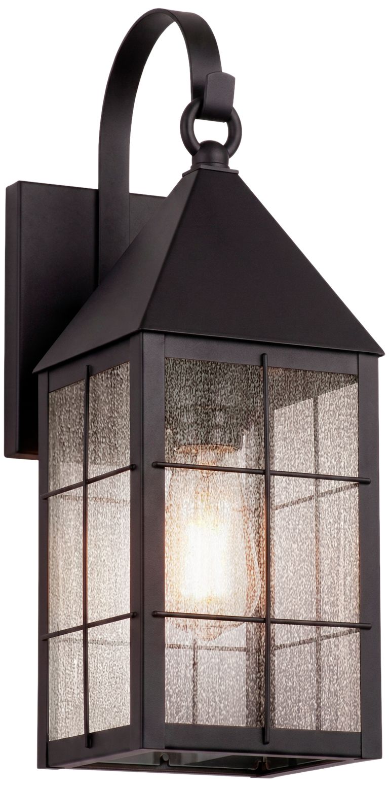 Ashford - 1 Light - 17 inch - Matte Black - Solid Brass - Sconce