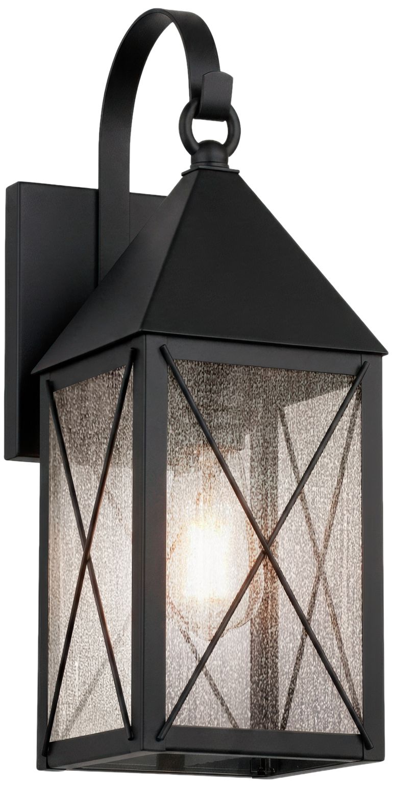 Ashford - 1 Light - 17 inch - Matte Black - Solid Brass - Sconce