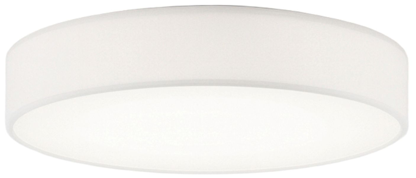 Image 2 Ashland 16" Wide White LED Flush Mount