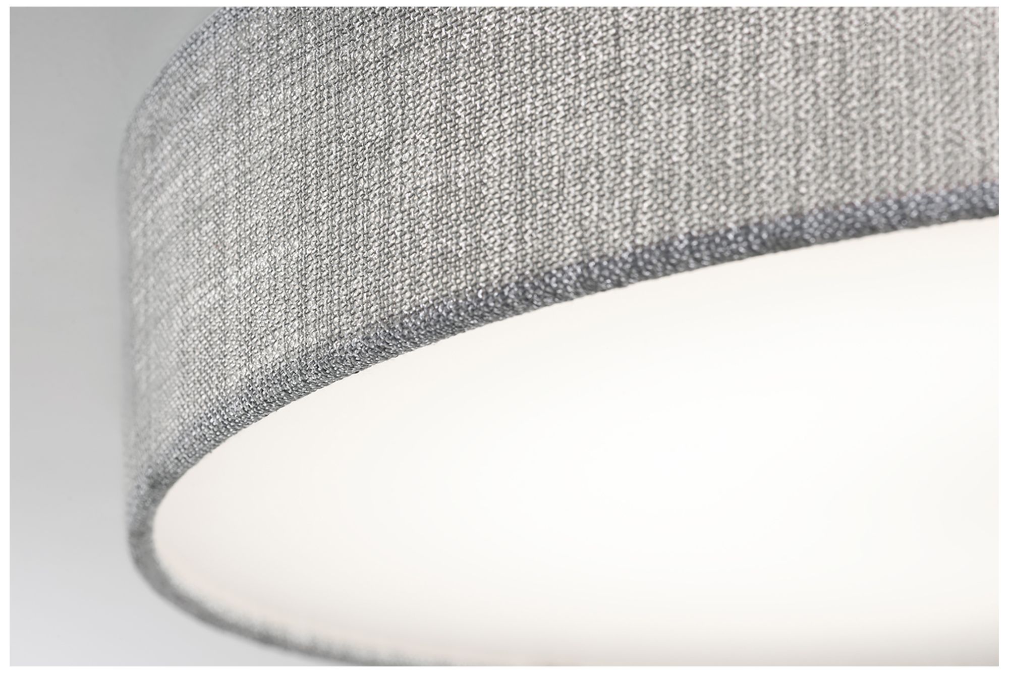 Image 4 Ashland 19" Wide Grey LED Flush Mount more views