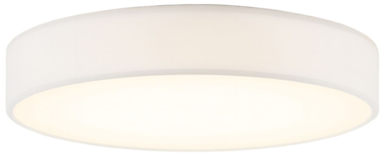Ashland 19" Wide White LED Flush Mount