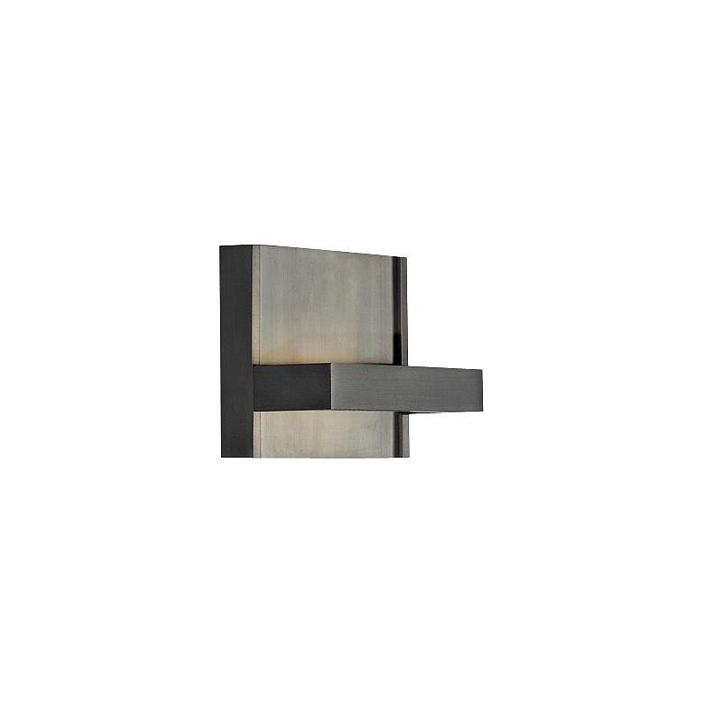 Image 1 Ashland 4 1/2" High Bronze LED Sconce