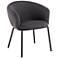 Ashland Charcoal Fabric Dining Chair
