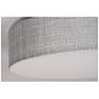 Thumbnail2 of Ashland LED Flush Mount - 12" - Grey Linen more views