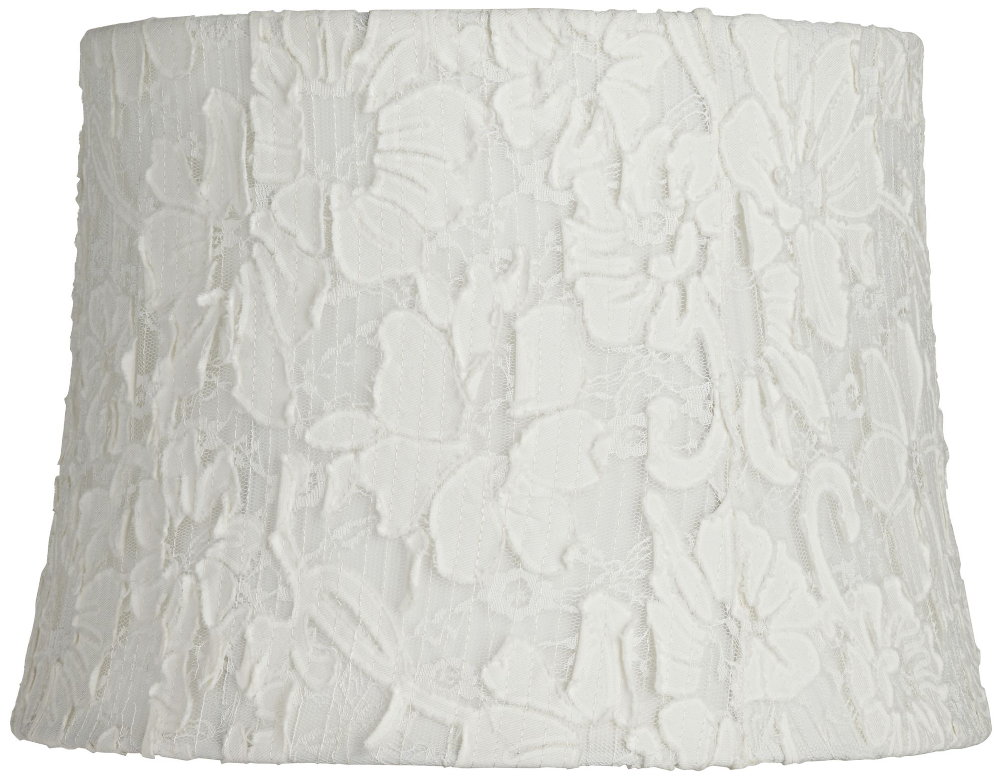 white floral lampshade