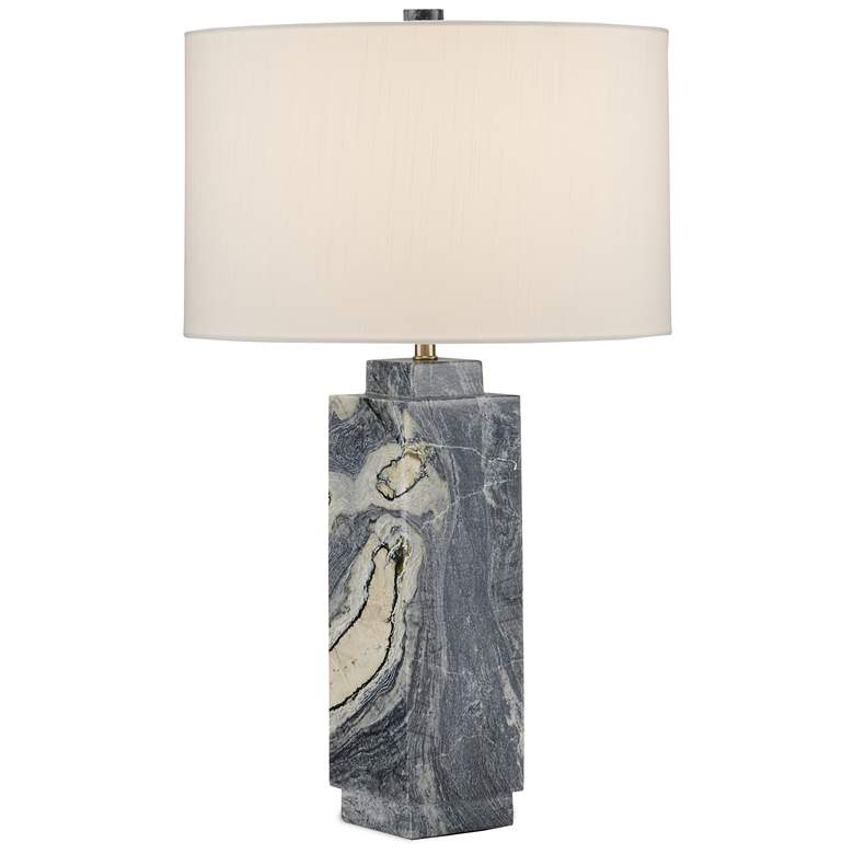 Image 1 Ashlar Marble Table Lamp
