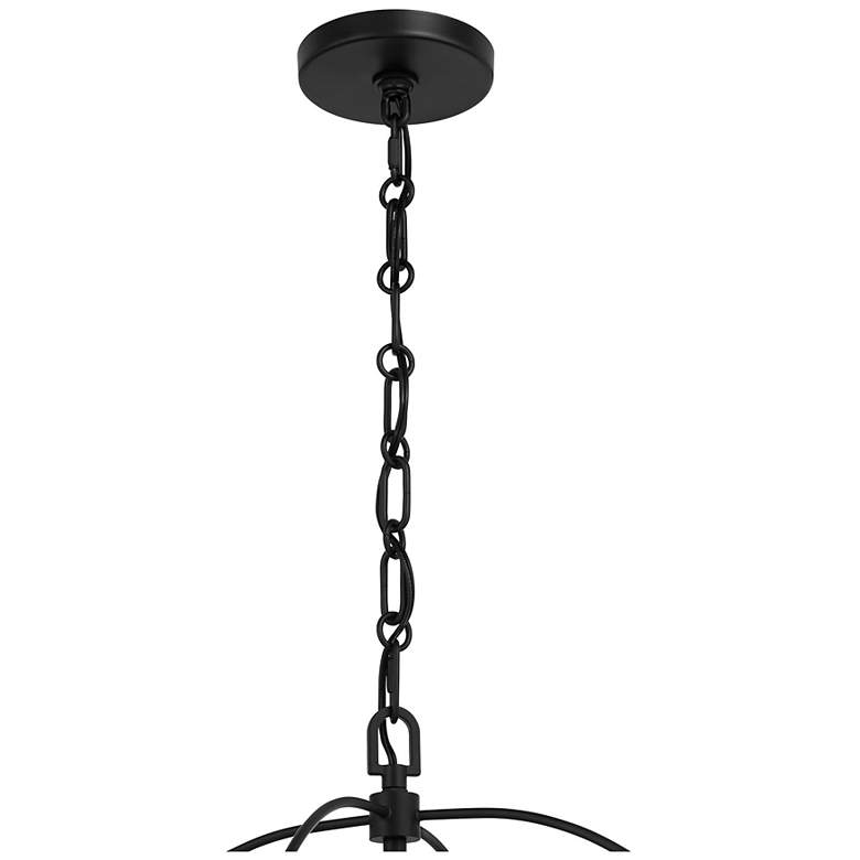 Image 6 Ashlay 4-Light Pendant in Matte Black more views