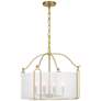 1_Ashlay 4-Light Pendant in Warm Brass