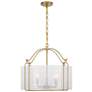 5_Ashlay 4-Light Pendant in Warm Brass more views