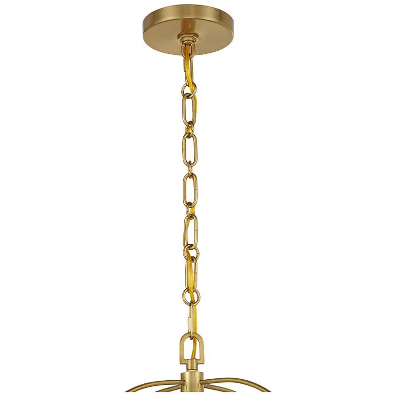 Image 6 Ashlay 4-Light Pendant in Warm Brass more views