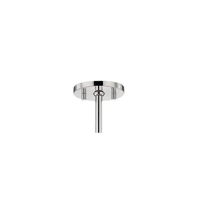Image 3 Ashleigh 29 3/4"W Polished Nickel 10-Light LED Chandelier more views