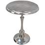 Ashley 18 1/2" Wide Aluminum Round Accent Table