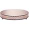 Ashley Rose Gold Mirror-Top 13 3/4" Round Cake Stand