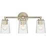 1_Ashli 20" Wide Modern Gold 3-Light Bath Light