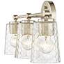 6_Ashli 20" Wide Modern Gold 3-Light Bath Light more views