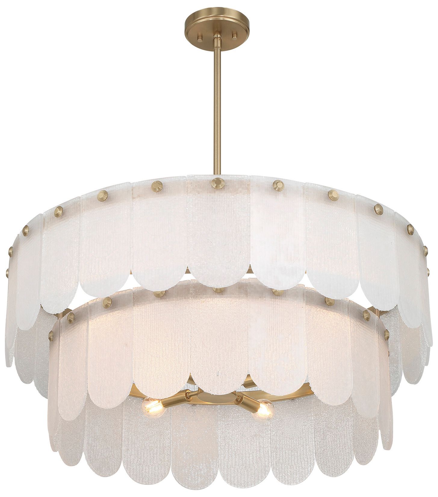 Image 6 Ashton 10-Light Pendant in Noble Brass more views